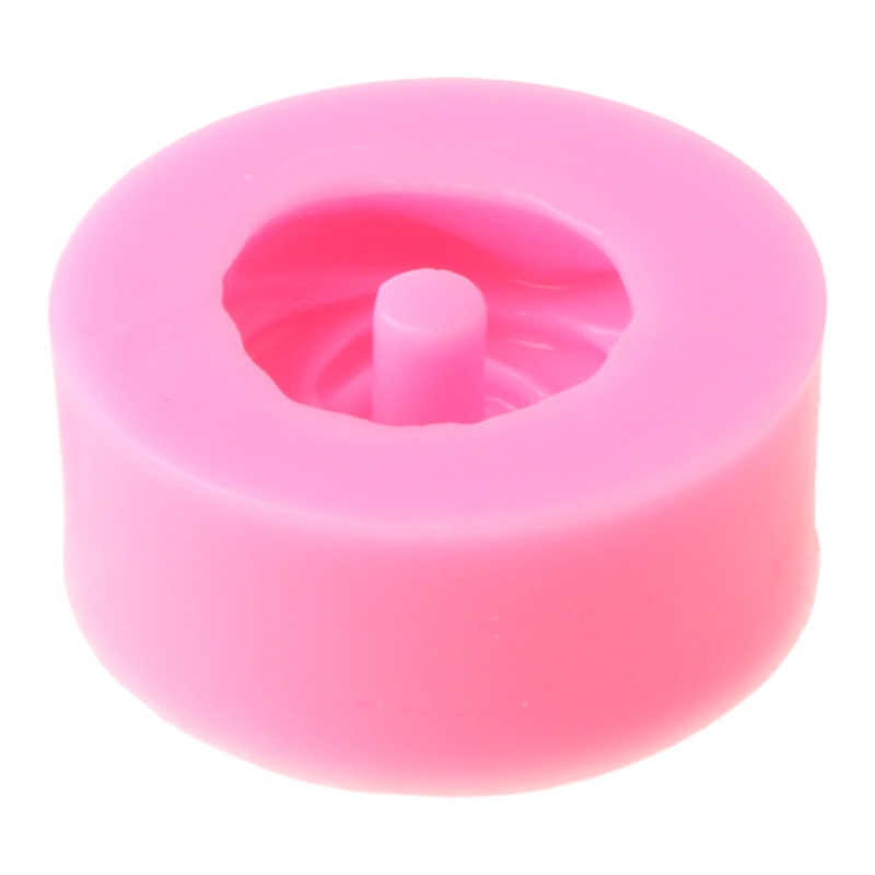 Khuôn Silicone Làm Ống Hút Nhựa Epoxy Hình Hoa Hồng Tiện Dụng DIY