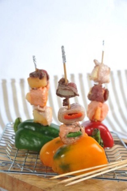 Xiên tre hình nhẫn