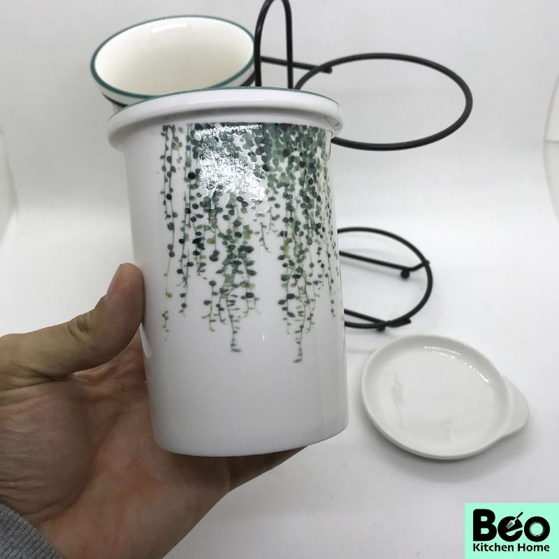 Ống cắm đũa, thìa bằng sứ cao cấp - hàng xuất Nhật | BigBuy360 - bigbuy360.vn