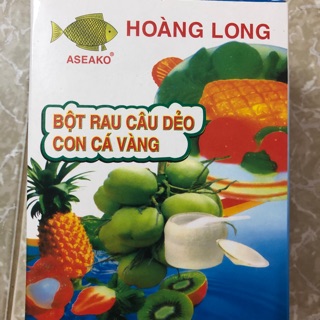 1 thùng 120 gói thạch rau câu con cá vàng(10 hộp)