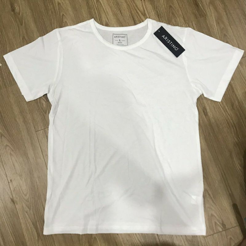 ÁO LÓT NAM, ÁO TSHIRT Nam⚡ARISTINO 100% COTTON⚡ mềm mịn, thấm hút mồ hôi tốt, không bai nhão