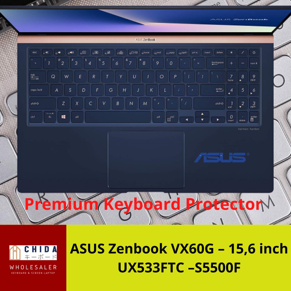 Miếng Dán Bàn Phím Asus Zenbook 15 Ux533 Ux534Ft Ux534F S531 X571 Vx60Gt