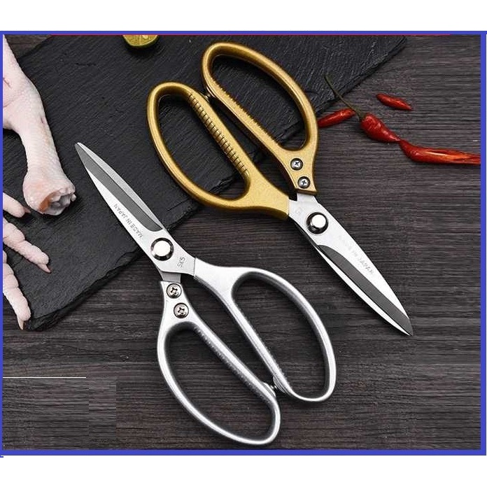 Kéo Nhật Bản Đa Năng SK5 - Cán cầm chắc tay - Siêu Bén  - Cắt Thịt Gà - Vịt nhanh gọn - Kéo Nhà Bếp