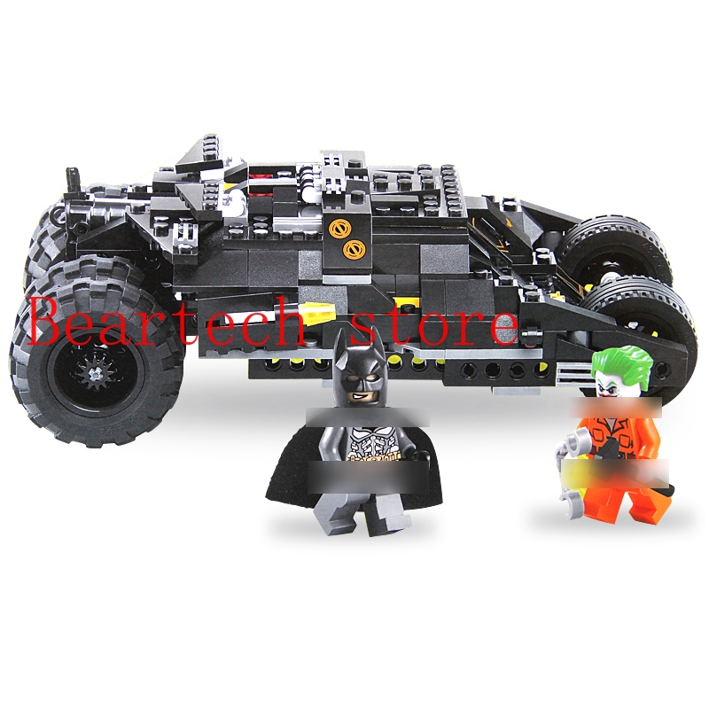 Xe mô hình Batmobile lắp ráp thú vị