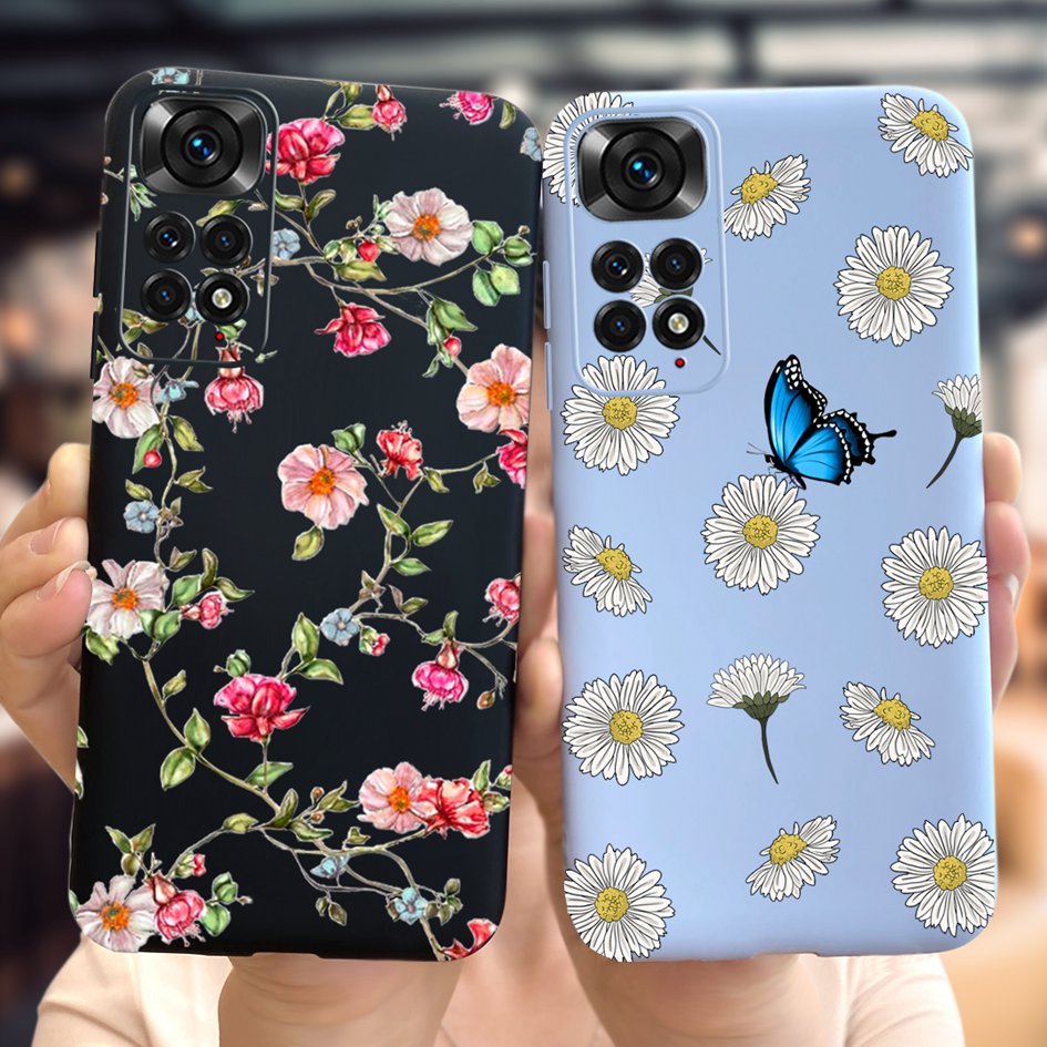 Ốp Điện Thoại TPU Dẻo In Họa Tiết Hoa Thời Trang Cho Xiaomi Redmi Note 11 2022 Xiaomi Redmi Note 11 Note 11s