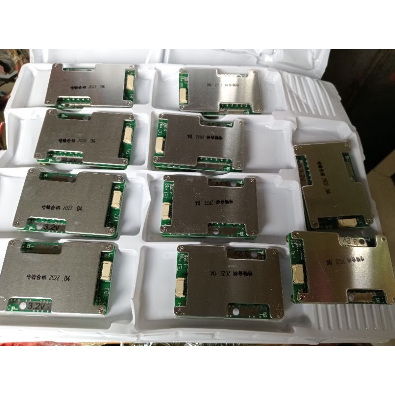 Mạch BMS 4s_3,2v_120A 2 lớp tản nhiệt nhôm