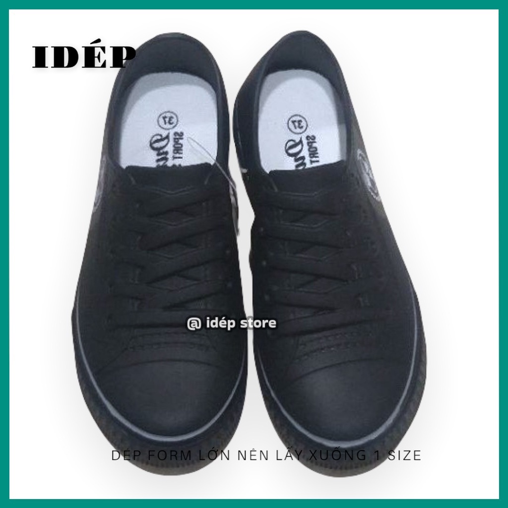 Giày lười siêu nhẹ sneaker nam nữ đúc nguyên khối DUWA đi mưa siêu bền iDÉP (FORM LỚN)- GL0 🔑