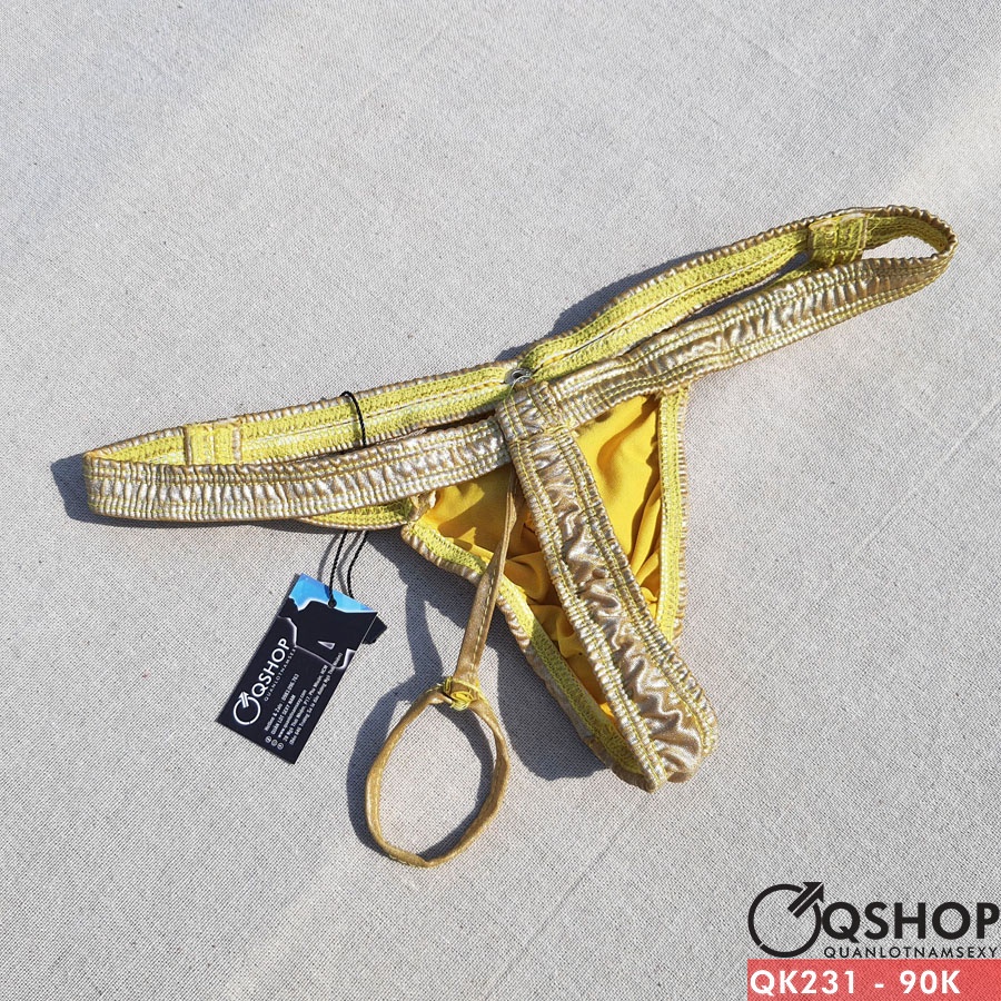 Quần lót lọt khe nam giả da QSHOP QK230-QK231