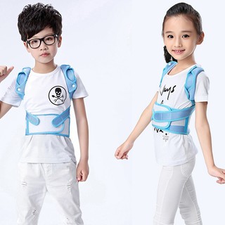 Đai Chống Gù Lưng Trẻ Em Màu Xanh [Chính Hãng]