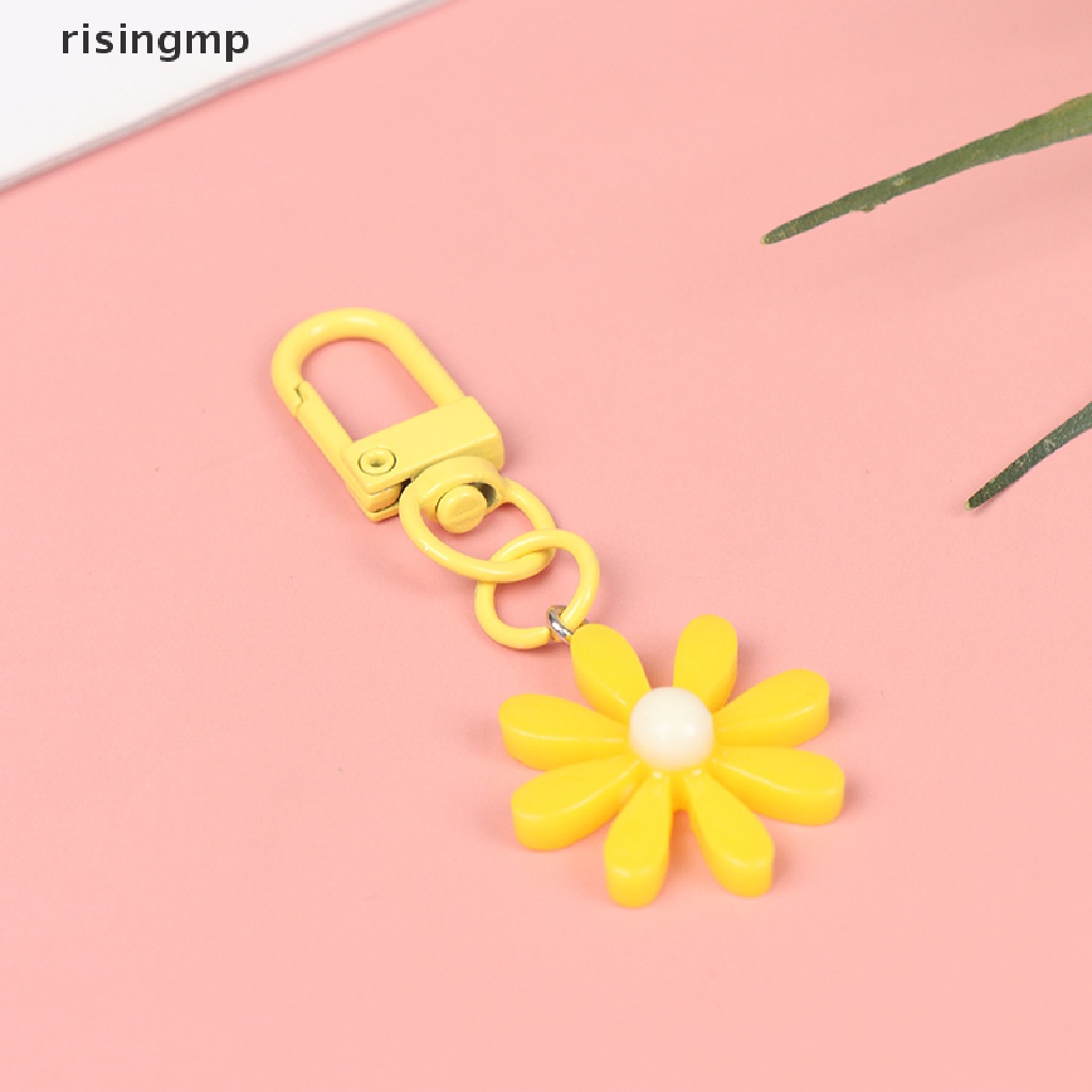 Móc Khóa / Túi / Tai Nghe Bằng Resin Họa Tiết Hoa Hoạt Hình ♨Hot