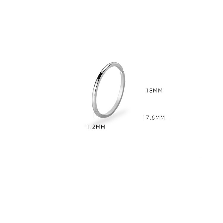 [Freeship] Nhẫn Bạc Simple Freesize Twenty Jewelry NLXIJ0056. Nhẫn Bạc 925 Nữ