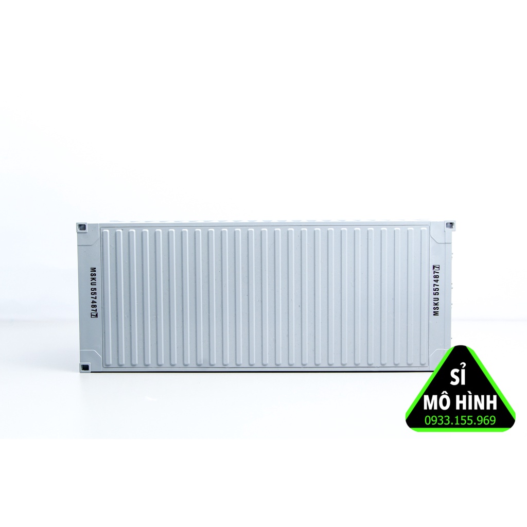 Mô hình thùng container xe đầu kéo 1:24