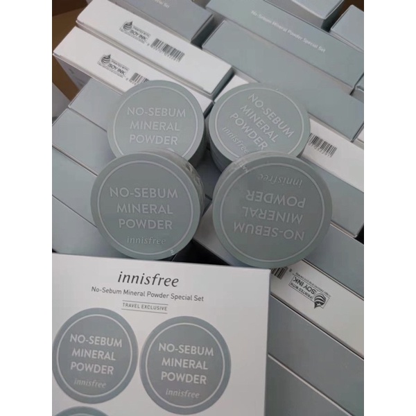 Phấn Phủ Dạng Bột Khoáng Innisfree No-Sebum Mineral Powder 5g