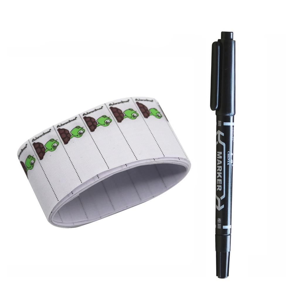 Set 100 Nhãn Dán Ủi Quần Áo Hình Động Vật Dễ Thương