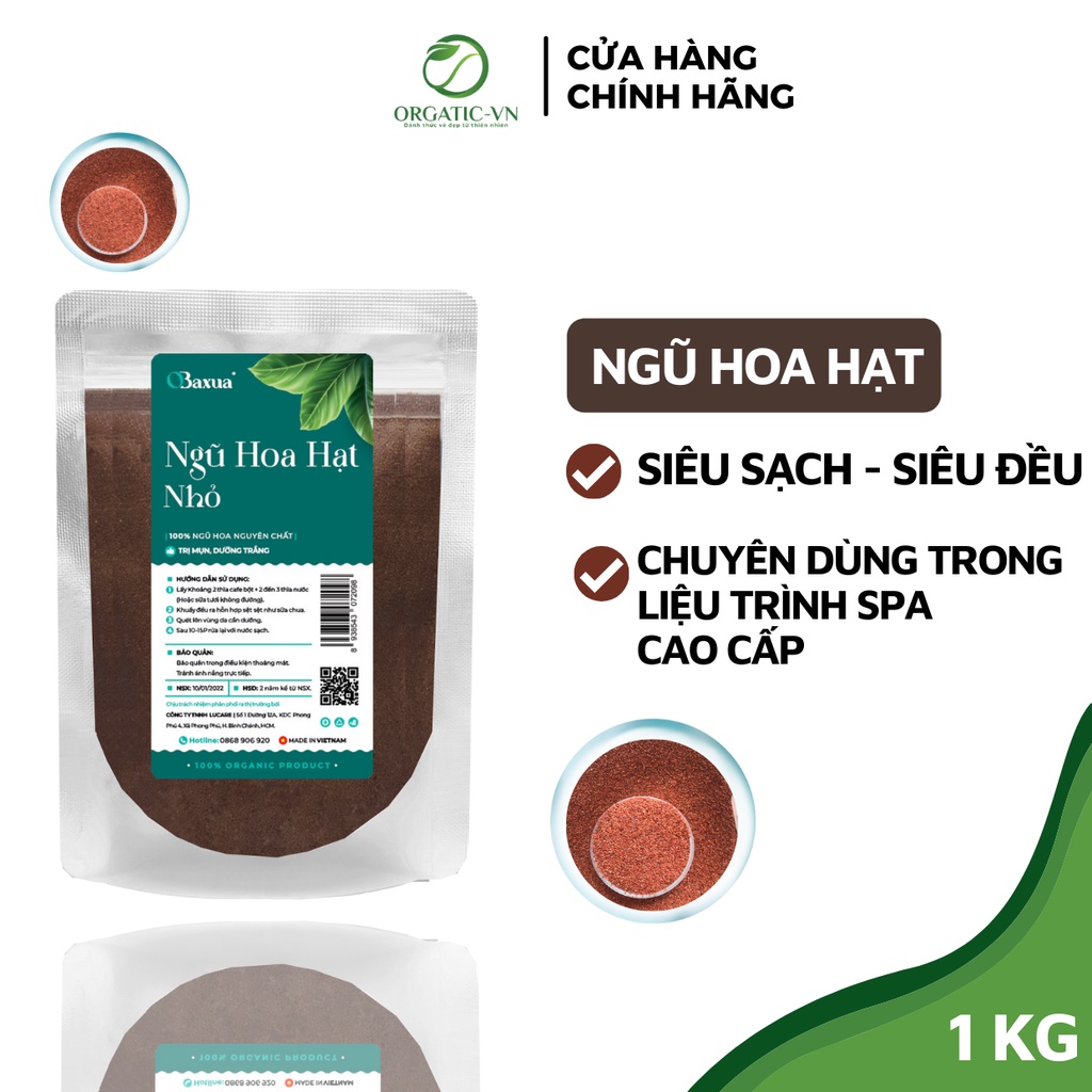 1Kg Ngũ hoa hạt cao cấp loại 1 ( hạt ngũ hoa, hạt đình lịch ) - Handmade