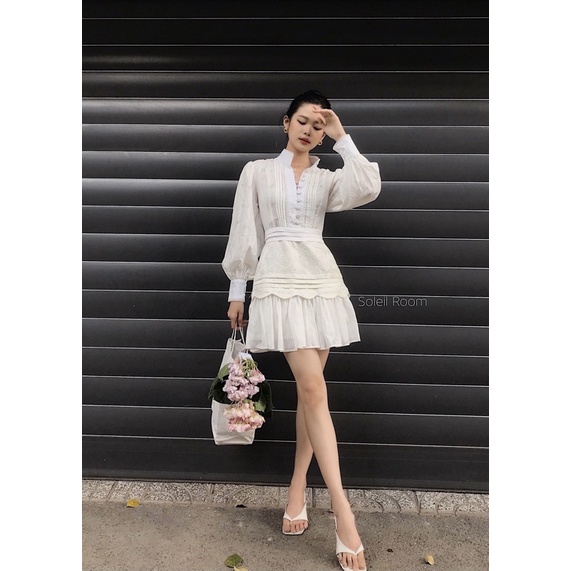 Váy trắng dáng đuôi cá hack eo tôn dáng CINDY DRESS | BigBuy360 - bigbuy360.vn