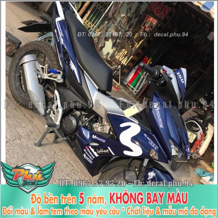 Tem rời Winner X movistar Xanh trắng (H) -1