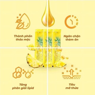 Thạch dứa giảm cân matxi crop