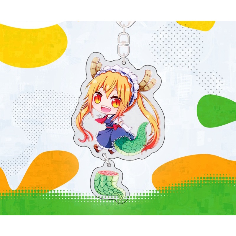 Móc khóa mica anime Tohru - Dragon maid