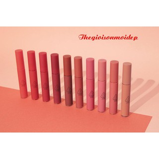 Son Kem 3CE Velvet Lip Tint Daffodil Màu Đỏ  đất Siêu Đẹp