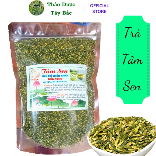 Trà tâm sen khô tim sen xua tan nỗi lo mất ngủ - gói 500gr