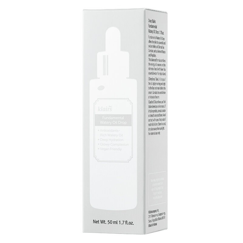 Tinh Dầu Dưỡng Ẩm Klairs Fundamental Watery Oil Drop 50ml