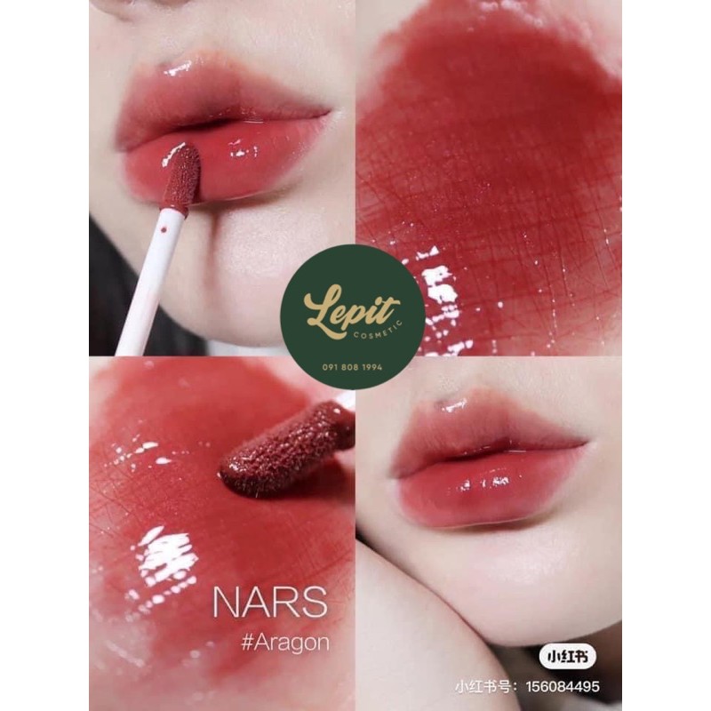 Son Bóng Nars Cosmetics Lip Gloss No Regrets và Aragon