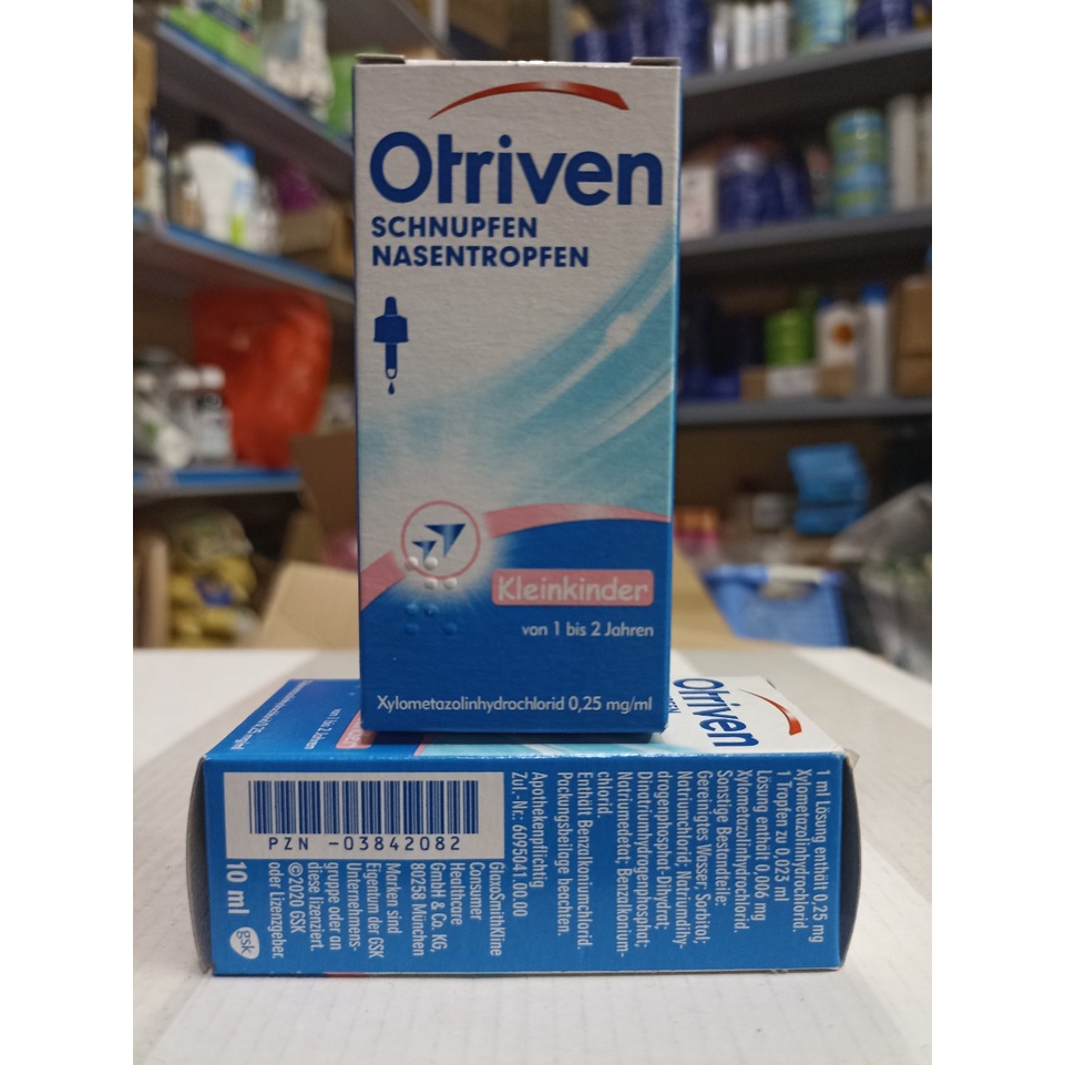 Nhỏ Otriven 0.025% 10ml của Đức