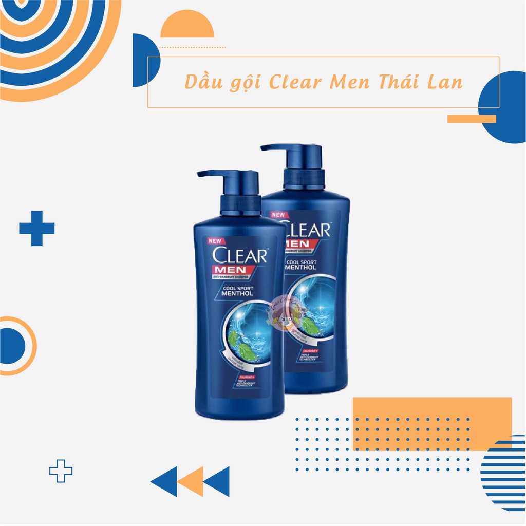 Dầu gội Clear men Thái Lan