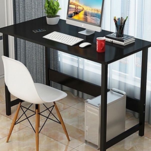 Bàn làm việc gỗ, chân sắt dùng cho văn phòng máy tính cho học sinh viên giá rẻ mẫu 2022,