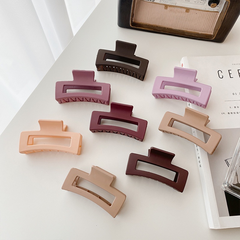 Kẹp Tóc Dạng Kẹp Hình Cá Mập Cỡ Trung Chất Lượng Cao Cho Nữ