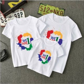 áo thun team nhóm đi biển , áo team WE ARE ONE , áo thun gia đình chất cotton mịn mát