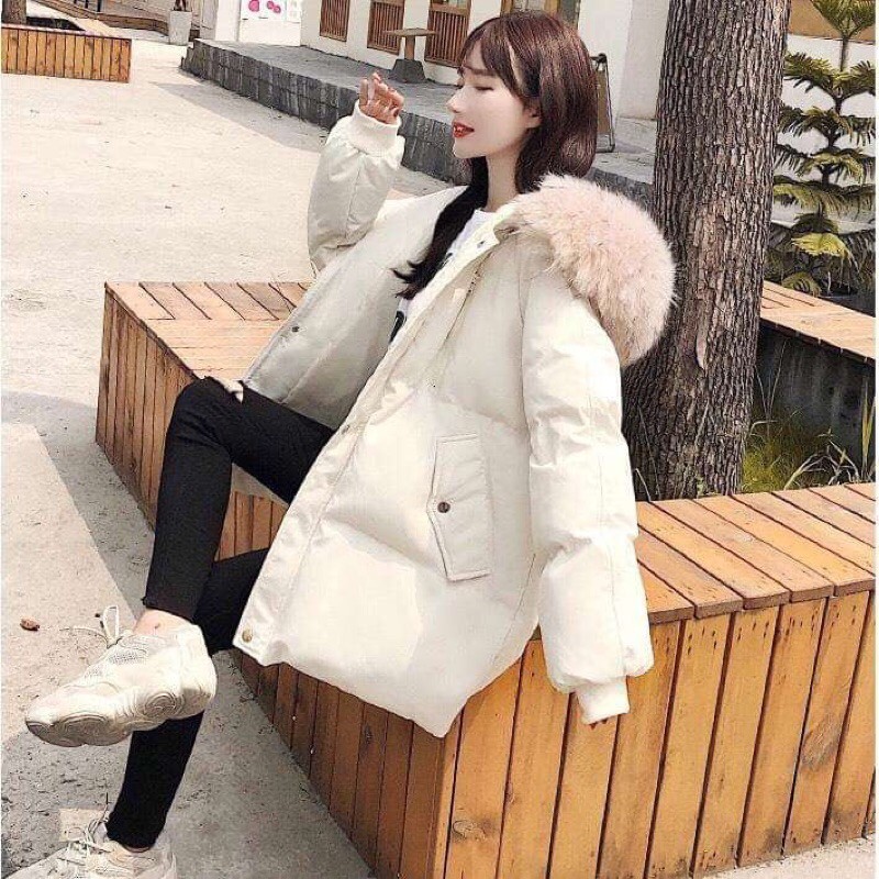 Áo khoác phao nữ form rộng Hàn Quốc | BigBuy360 - bigbuy360.vn
