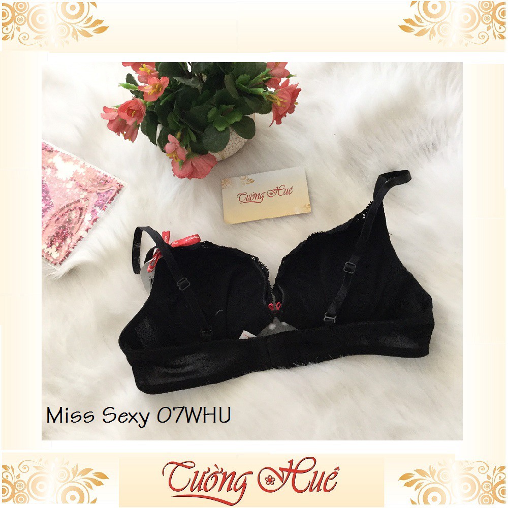 SALE SALE SALE - Áo lót nữ Triumph Miss Sexy 07 WHU áo ngực ren xẻ V sâu.