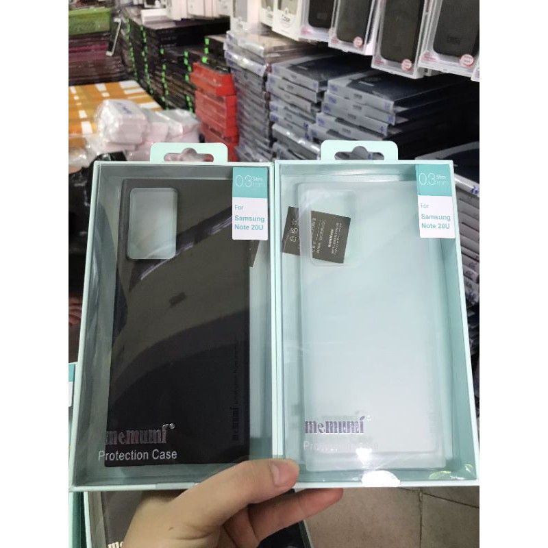 Ốp lụa siêu mỏng cho Samsung Note 20 , Note 20 Ultra , Note Series chính hãng memumi