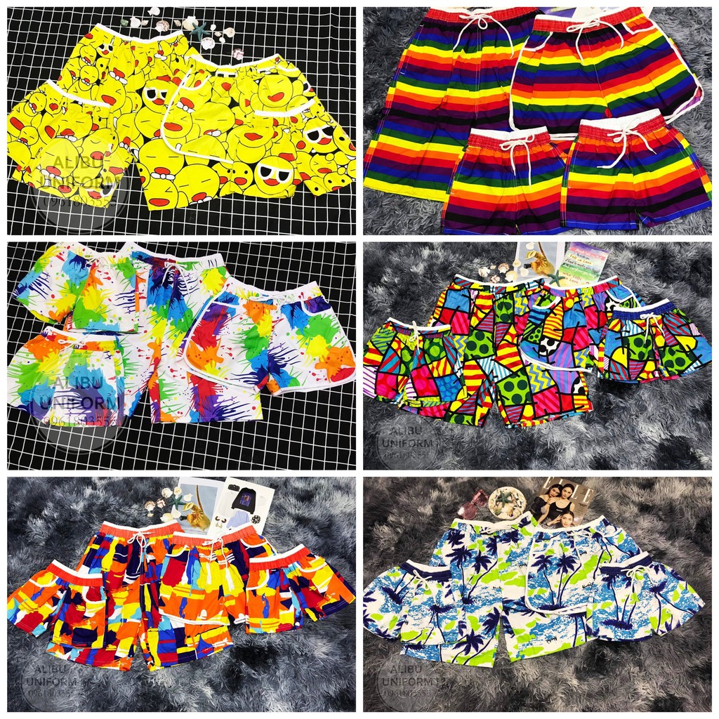 QUẦN BƠI ĐI BIỂN NHÓM GIA ĐÌNH ( ĐỦ SIZE )