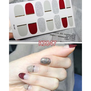 Miếng dán móng tay - Nail Wraps (14 miếng dán khô)