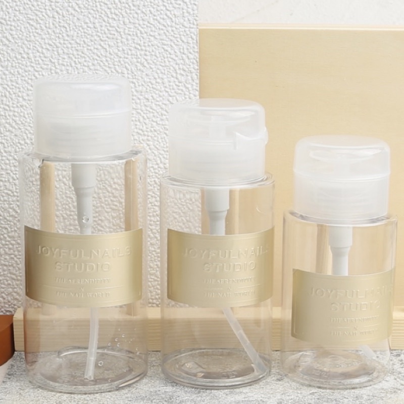 Lọ đựng nước lau gel (cồn, acetol)/ mĩ phẩm