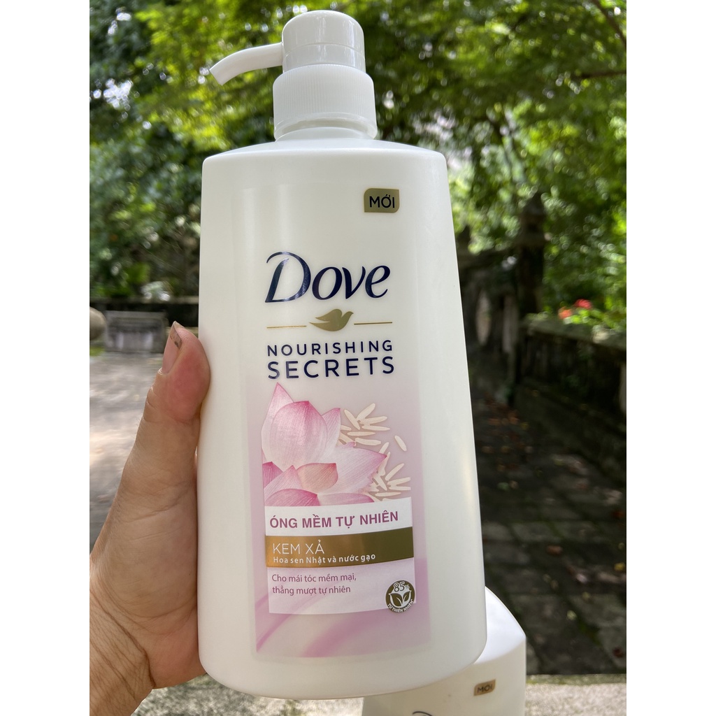 KEM XẢ DOVE NOURISHING SECRETS 620G hồng óng mềm tự nhiên