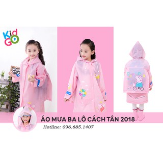 ÁO MƯA TRẺ EM KIDZGO 2018