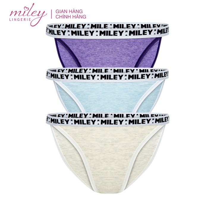 Bộ 3 Quần Lót Nữ Melange High-Cut Gợi Cảm Miley Lingerie FCB_01