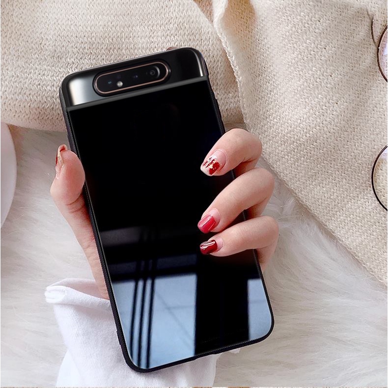 Ốp Lưng SAMSUNG GALAXY A80 Mặt kính gương sáng bóng cao cấp