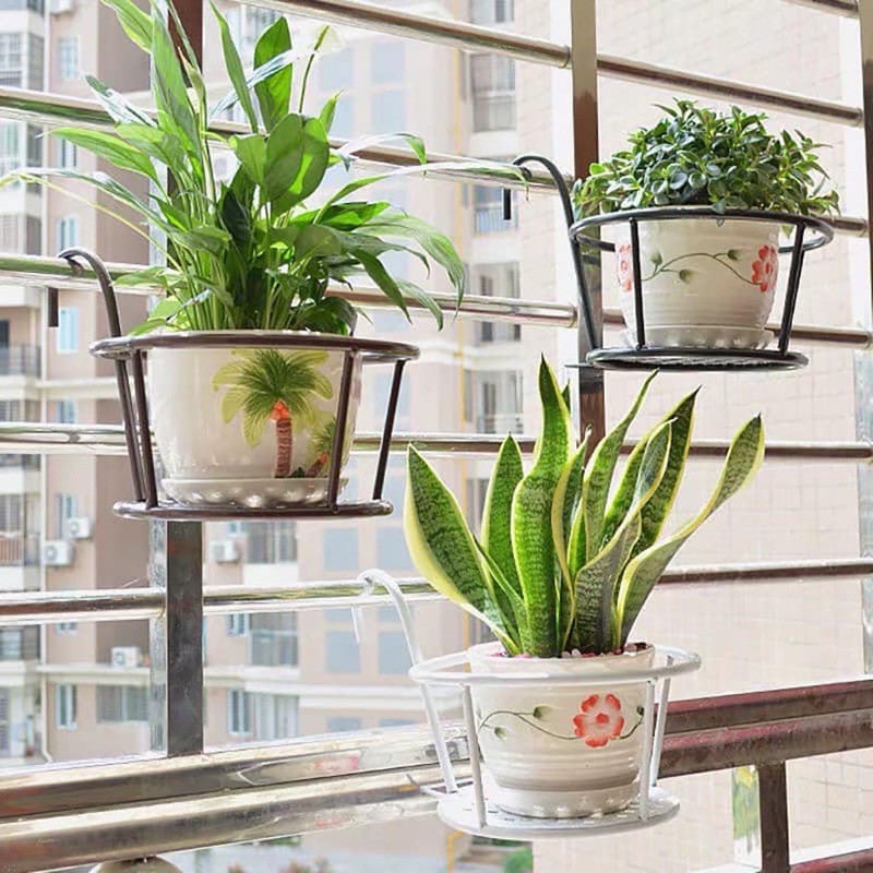 Giỏ treo hoa ban công trang trí decor GREEN HOME hàng loại 1