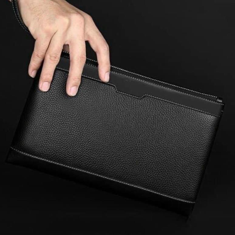 Ví Nam Cầm Tay Clutch Nam Da Đẹp Cao Cấp Giá Rẻ - A&ESHOP 876878