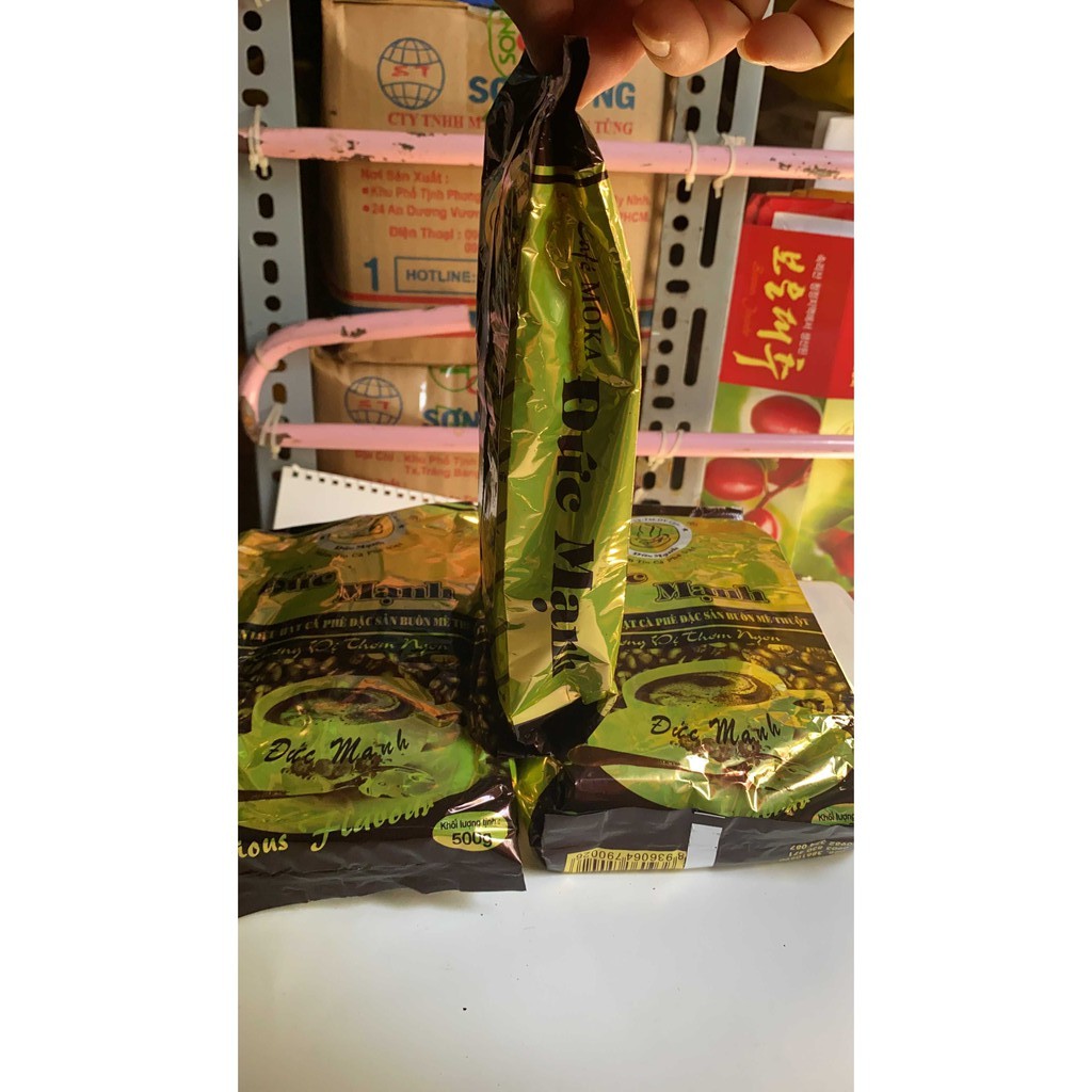 CÀ PHÊ XAY MOKA ĐỨC MẠNH 500g