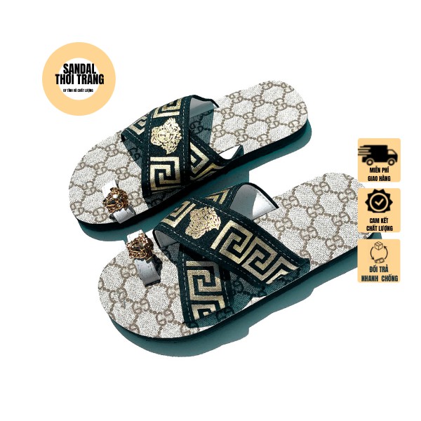 Dép sandal xỏ ngón nữ  giá rẻ sandalthoitrang Xăng đan quai chéo  giá rẻ