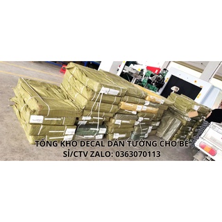 Decal dán tường trang trí sinh nhật cho bé