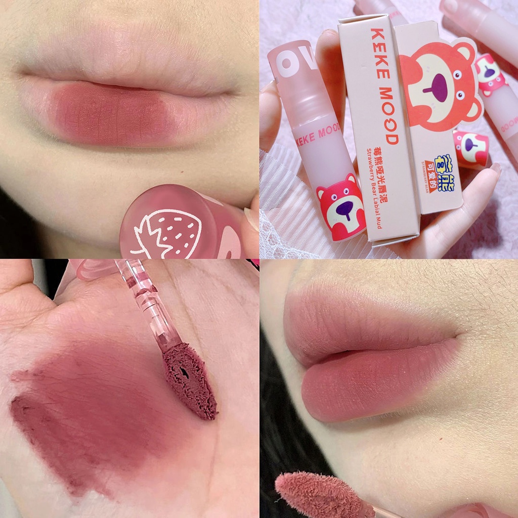 Kekemood® Son Lì Dưỡng Ẩm Lâu Trôi Chống Thấm Nước