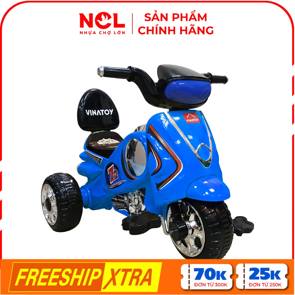 [CHÍNH HÃNG] Xe 3 bánh Vespa 72 - M1789-X3B