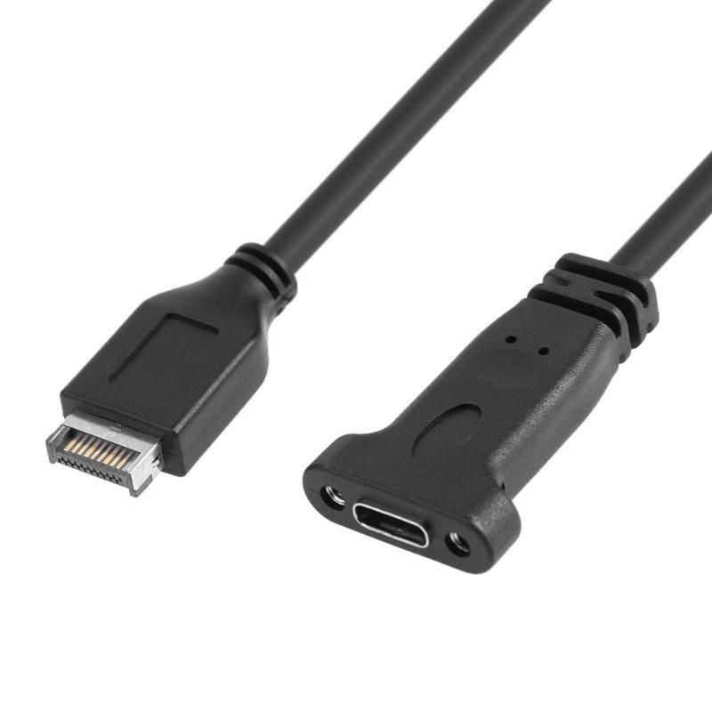 Cáp Chuyển Đổi 50cm Usb 3.1 Type-E Sang Usb-C